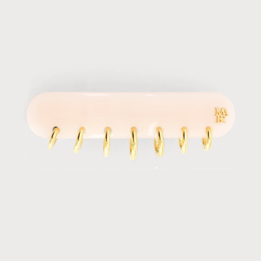 PIERCING CLIP S バレッタ(ペールピンク)