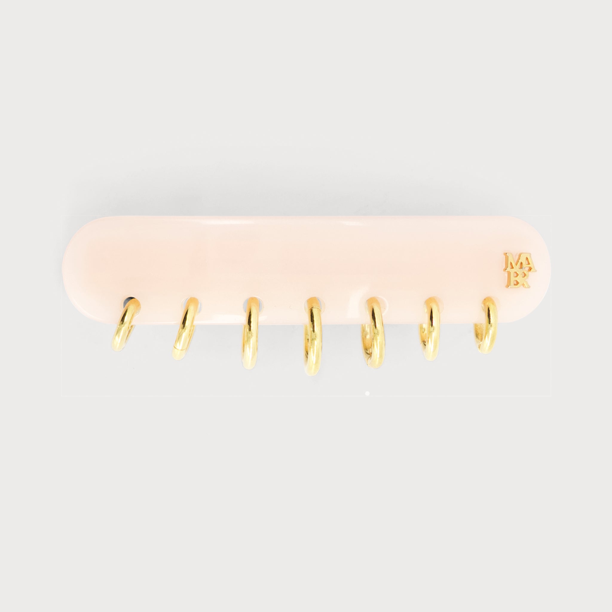 PIERCING CLIP S バレッタ(ペールピンク)