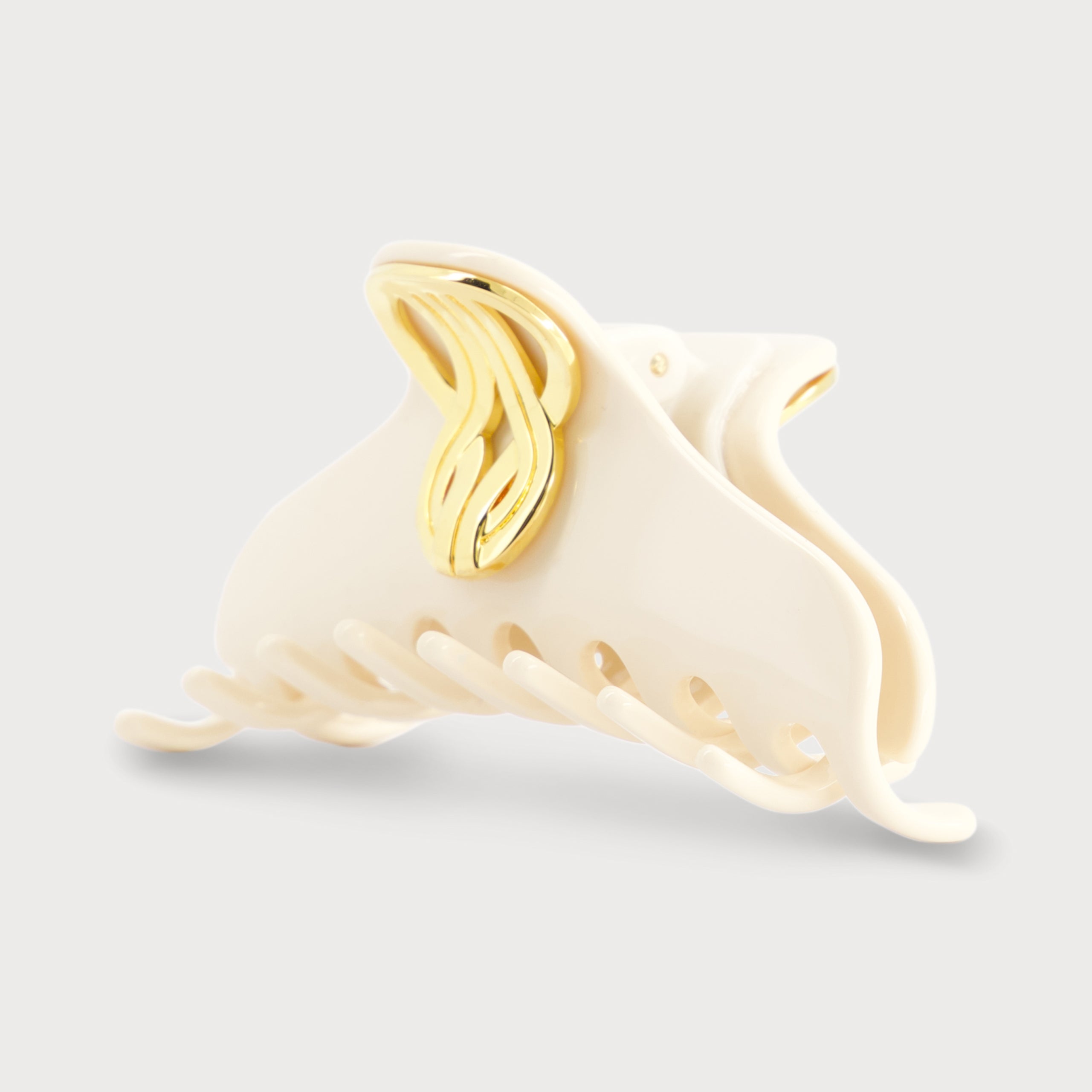 KNOT CLAW M バンスクリップ(アイボリー)