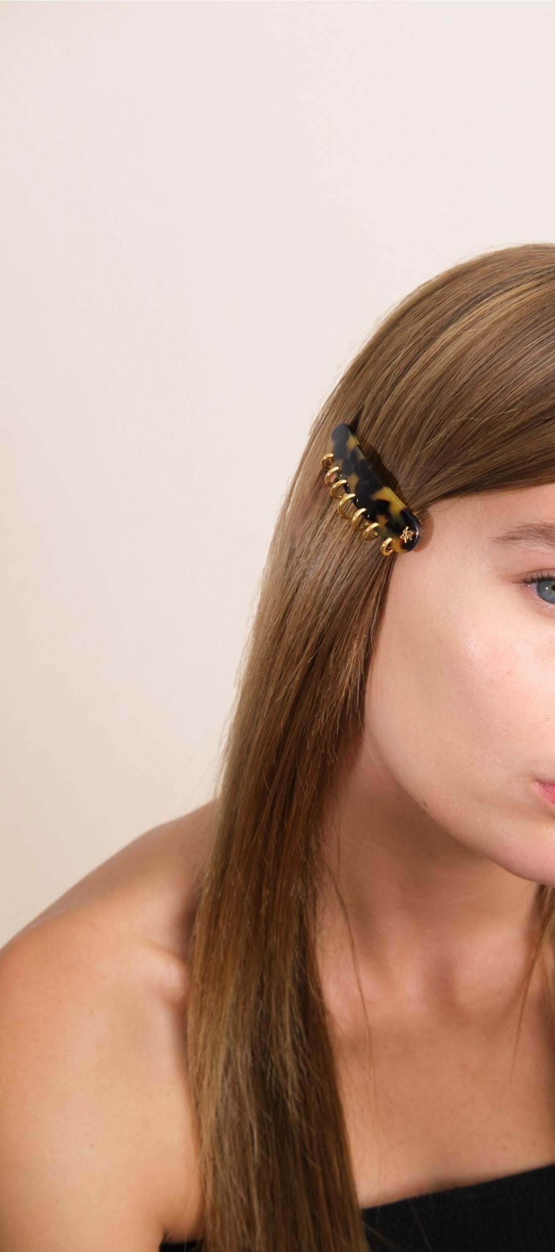 PIERCING CLIP S バレッタ(キベッコウ)