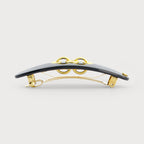 EYELETS CLIP バレッタ(ブラック)