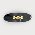 EYELETS CLIP バレッタ(ブラック)