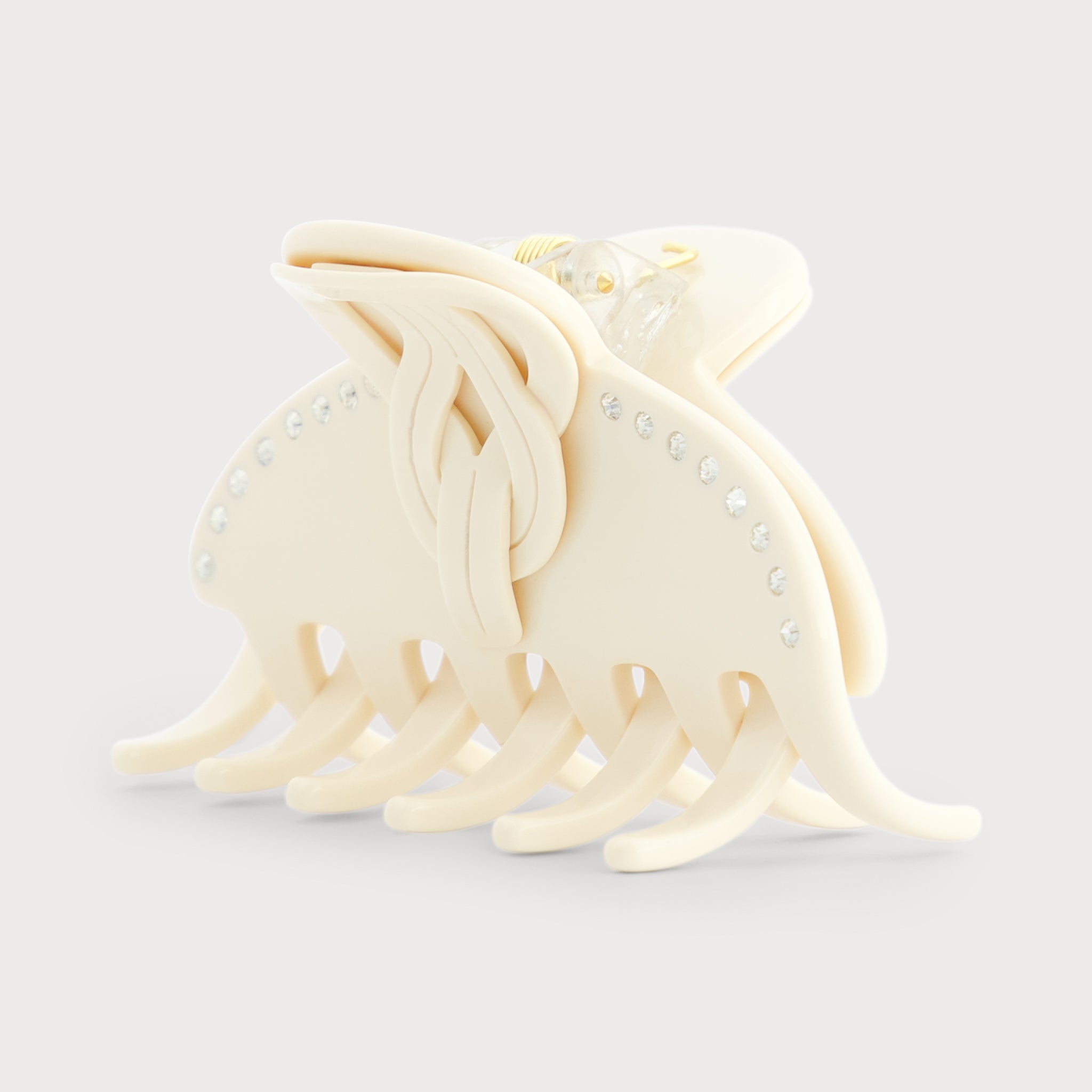 KNOT CLAW S バンスクリップ(アイボリー)
