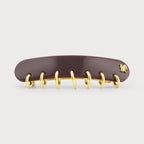 PIERCING CLIP S バレッタ(ダークワイン)