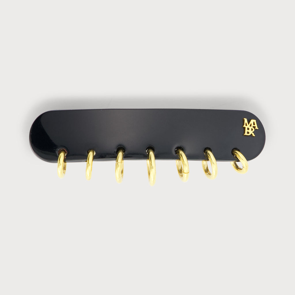 PIERCING CLIP S バレッタ(ブラック)