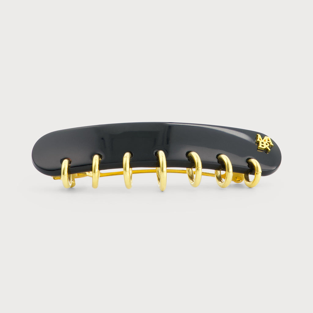 PIERCING CLIP S バレッタ(ブラック)