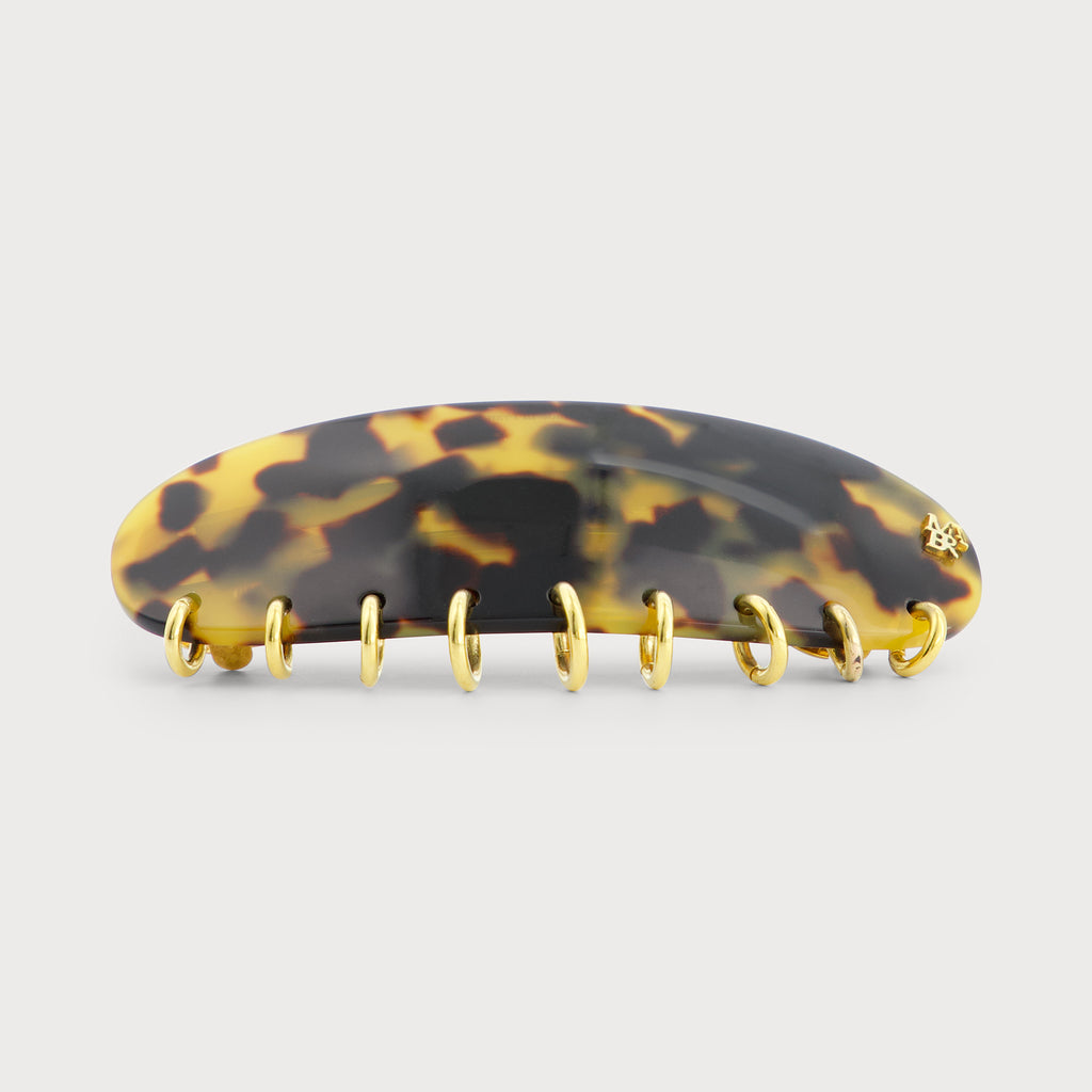 PIERCING CLIP M バレッタ(ダークワイン)